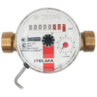 Hot water meter ITELMA 15mm -110mm REED WFW 24